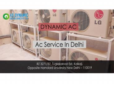 Ac Service in Delhi