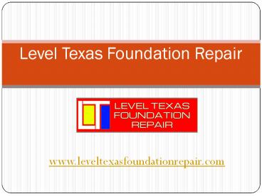Foundation Repair Austin
