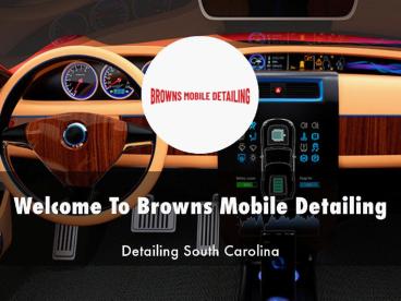 Information Presentation Of BROWNS MOBILE DETAILING