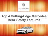 Top 4 Cutting-Edge Mercedes Benz Safety Features