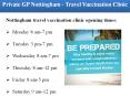 Private GP Nottingham - Travel Vaccination Clinic PowerPoint PPT Presentation