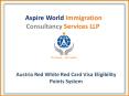 Austria Red White Red Immigration point system Consultancy – Aspire World Immigration Consultancy Services LLP PowerPoint PPT Presentation