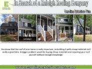 In Search of a Raleigh Roofing Company