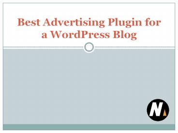 Best Advertising Plugin for a WordPress Blog (1)