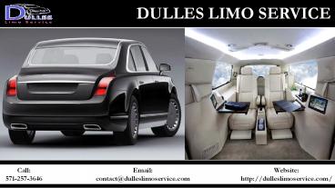 Have A Sit and Relax After A Long Trip with Dulles Airport Limo Service