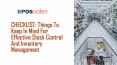 Things To Keep In Mind For Effective Stock Control And Inventory Management PowerPoint PPT Presentation