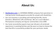 Stairbusters - Best Stairlift Installation Company