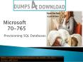 Dumps4download Free Microsoft 70-765 Microsoft Exam Questions