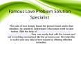 Famous love problem solution specialist in mumbai PowerPoint PPT Presentation