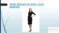 Winter Warmers For Work | Soon Maternity PowerPoint PPT Presentation