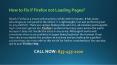 1-833-455-2100 How to Fix if Firefox not Loading Pages? PowerPoint PPT Presentation