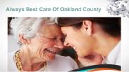Dementia Care Livonia