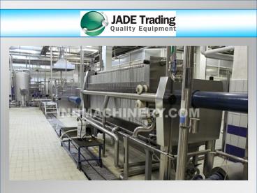 Aseptic filling line