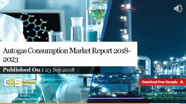 Autogas consumption market report 2018 2023