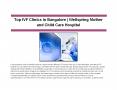 Top IVF Clinics in Bangalore _ Wellspring Mother and Child Care Hospital PowerPoint PPT Presentation