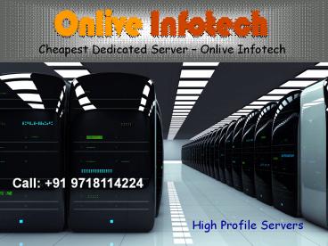 Cheapest Dedicated Server Hosting to Make Website Credential