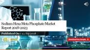 Sodium hexa meta phosphate market report 2018 2023