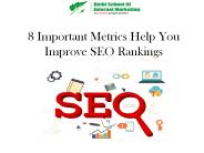 8 Important Metrics Help You Improve SEO Rankings