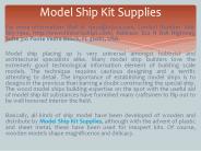 Model Ship Kit Supplies (1)