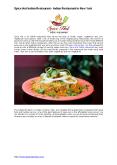 Spice Hut Indian Restaurant - Order Indian Food Online in New York PowerPoint PPT Presentation