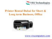 Photocopier Rental Dubai - Photocopier Rental,Lease Dubai