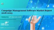 Campaign Management Software Market Report 2018-2023