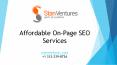On Page SEO Services PowerPoint PPT Presentation