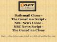 Dailymail Clone - The Guardian Script - NBC News Clone - NBC News Script - The Guardian Clone PowerPoint PPT Presentation