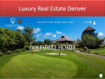 Luxury Real Estate Denver | Call us: 720 329 3879