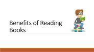 Benefits of Reading books