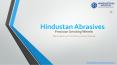 Top Grinding Wheels manufacturer | Hindustan Abrasives PowerPoint PPT Presentation