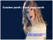 Cracker perth | Back page perth