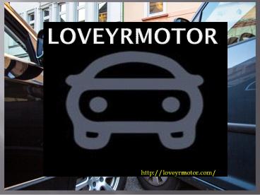 LoveYrMotor - A brief About Car spraying Bristol