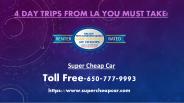 4 Day Trips from LA You Must Take!