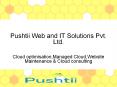 Pushtii Web and IT Solutions Pvt. Ltd PowerPoint PPT Presentation