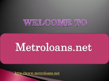 Meto loans provide instant cash loans
