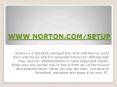 www norton .com setup sign in norton account PowerPoint PPT Presentation
