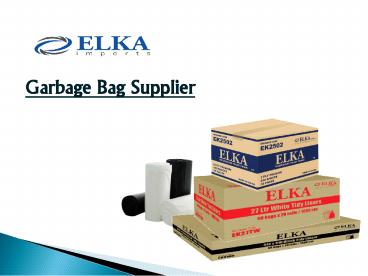 Industrial Trash Bags