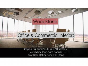 Office Interior Designers in Delhi