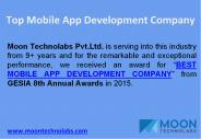 Best Mobile App Development Company and Mobile App Development Services India and USA