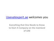 Offshore company formation in uae