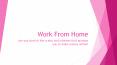 Work from home PowerPoint PPT Presentation