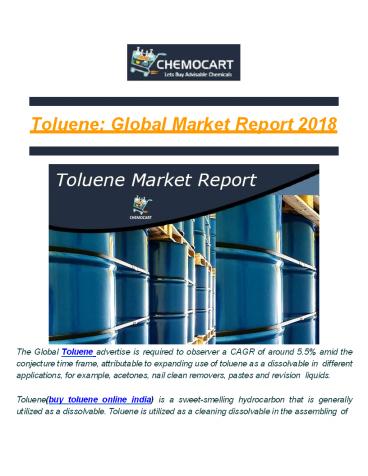 Toluene Manufactures In Delhi