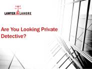 Private Investigation Companies In Pakistan