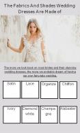 Stunning Bridal Wedding Dress With Fabrics and Shades PowerPoint PPT Presentation