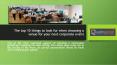 Training Rooms for Corporate Events | WorkSocial PowerPoint PPT Presentation