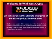 Bitcoin Podcast - Wildwestcryptoshow.com