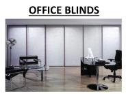 office blinds dubai