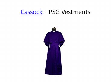 Cassock - PSG Vestments (2)