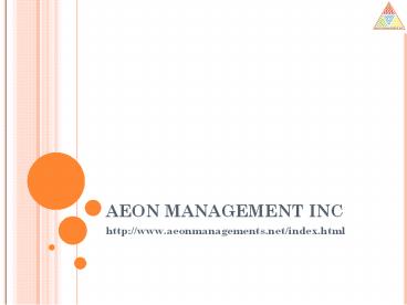 Aeon management inc - Reviews